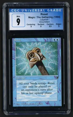 ***CGC 9 Reset** MTG Legends Magic Kid Icarus - Image 1