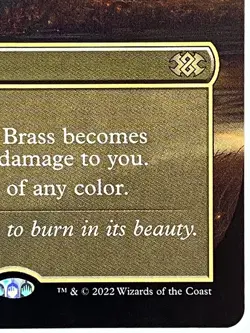 City of Brass Borderless NM Double Masters 2022 403 MTG Regular - Image 4