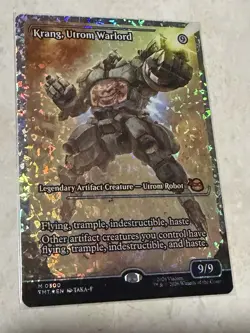 Magic: The Gathering Krang Utrom Warlord Fracture Foil - Image 1