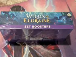 MTG Wilds of Eldraine Set Booster Box - Factory Sealed - NEW - WotC Shrink Wrap 195166231808 - Image 2