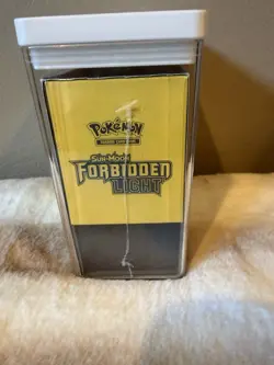 Pokemon TCG Forbidden Light ETB, In Case, Small Tears In Plastic See Pics 👀 - Image 4