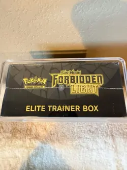 Pokemon TCG Forbidden Light ETB, In Case, Small Tears In Plastic See Pics 👀 - Image 5