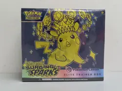 2024 Pokemon Surging Sparks Sealed Pokemon Center ETB Elite Trainer Box - Image 1