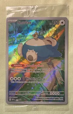 Pokemon Snorlax 51/ SV Black Star Promos Near Mint Condition SEALED - Image 1