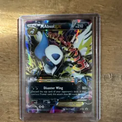 Pokemon M Absol EX XY63 Full Art Holo Promo Mega 210HP Disaster Wing English - Image 1