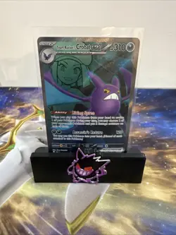 Team Rocket's Crobat ex 217/182 Full Art - Pokemon Destined Rivals NM - Image 1