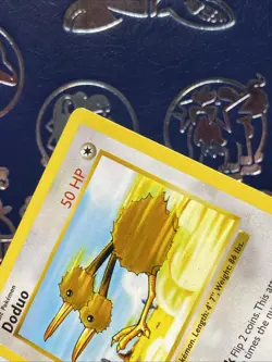 Doduo 48/102 1st Edition Shadowless Pokemon Card Base Set WOTC Common LP - Image 3