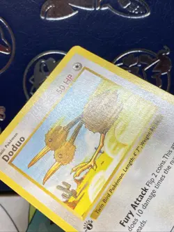 Doduo 48/102 1st Edition Shadowless Pokemon Card Base Set WOTC Common LP - Image 5