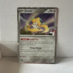 Pokemon Jirachi 126/182 Prize Pack Series Stamped Cosmos Holo - Image 1