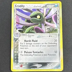 Pokemon Cradily 2/110 EX Holon Phantoms Delta Species Holo Rare Stage 2 100 HP … - Image 1