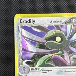 Pokemon Cradily 2/110 EX Holon Phantoms Delta Species Holo Rare Stage 2 100 HP … - Image 3