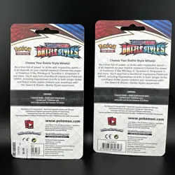 Pokemon Battle Styles 2-Pack Blister Lot Charmander Swirl Promo + Arrokuda - Image 3