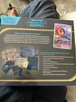 Pokemon TCG Mega Evolution Phantasmal Flames Elite Trainer Box Factory Sealed 1 - Image 1