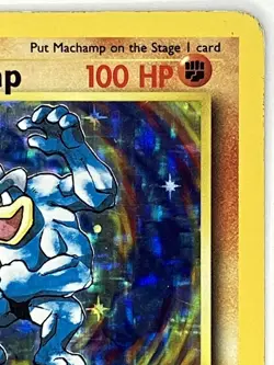 Machamp MP 8/102 Unlimited Base Set Pokemon TCG Holo Rare - Image 3
