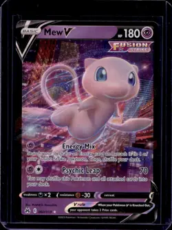 2023 Pokemon SWSH Crown Zenith Mew V #060/159 - Image 1