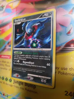 Darkrai Black Star Promo DP52 Pokemon 2009 (Swirl) Diamond & Pearl - Image 2