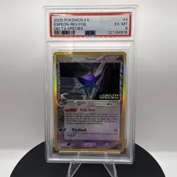 Pokemon Espeon EX 4/113 Delta Species Reverse Holo Rare PSA 6 2005 - Image 1