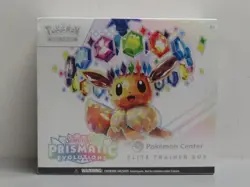2025 Pokemon Prismatic Evolutions Pokemon Center Sealed ETB Elite Trainer Box - Image 1