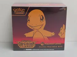 2023 Pokemon Obsidian Flames Pokemon Center Factory Sealed ETB Elite Trainer Box - Image 1