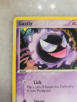 Gastly 52/92 Common English Pokemon EX Legend Maker TCG Pack Fresh - Image 2