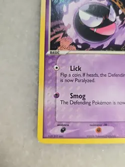 Gastly 52/92 Common English Pokemon EX Legend Maker TCG Pack Fresh - Image 5