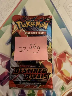 (VERY HEAVY) 22.56g Pokemon TCG Destined Rivals Booster Pack (SEALED)✅ - Image 2