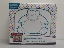 2023 Pokemon Scarlet & Violet 151 Pokemon Center Sealed ETB Elite Trainer Box - Image 1