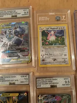 HUGE LOT OF POKEMON SLABS/ EIF orgin 4.0/ GEM 4/ EXs with megas/and more! - Image 3