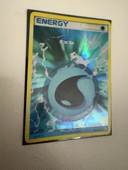 Pokemon Reverse Holo Rare EX Holon Phantoms Water Energy 107/110 - Image 2