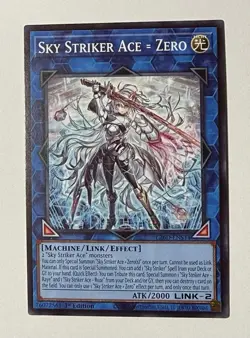1x Sky Striker Ace = Zero - L26D-ENS34 - 1st Common Yugioh - Image 1