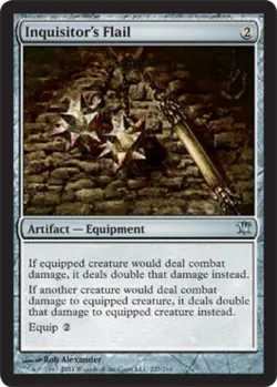 Inquisitor's Flail - Light Play MTG Innistrad - Image 1