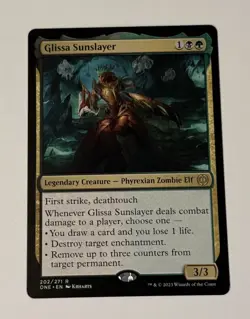 MTG Glissa Sunslayer - Phyrexia: All Will Be One LP - Image 1
