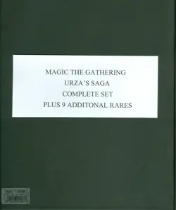 URZA'S SAGA COMPLETE SET plus 9 extra rares MTG Unplayed Near Mint Regular - Image 1