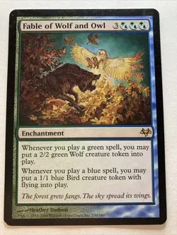 Fable of Wolf and Owl Eventide MTG LP - Image 1