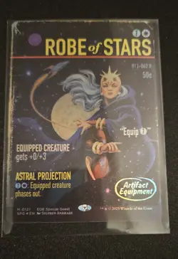 M 0121 Robe of Stars SHOWCASE Edge of Eternities Special Guest MTG Card SPG - Image 1