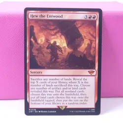 Hew the Entwood - LTR #136 | NORMAL | NM | MTG - Image 1