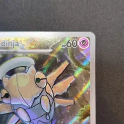 Pokemon Shedinja 144/132 Me01: Mega Evolution Illustration Rare Holo Card 2025 - Image 5