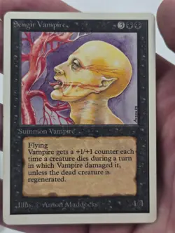 Sengir Vampire Unlimited Edition LP MTG UNL Card - Image 3