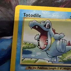 Totodile 81/111 Neo Genesis Regular Common Vintage TCG Pokemon Card MP - Image 4