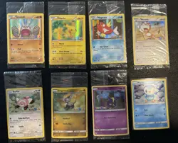 Pokemon 20th Anniversary Toys R Us Sealed Promo Card Lot Of 8 (7 Sealed) - Image 1