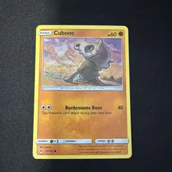 Cubone 57/131 General Mills Promo SM Forbidden Light Pokemon Holo - Image 1