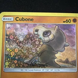 Cubone 57/131 General Mills Promo SM Forbidden Light Pokemon Holo - Image 2