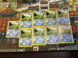 HORSEA - 49/62 - Fossil - Pokemon Card (x9) - Common - Vintage - Set Of 9 💎🔥 - Image 2