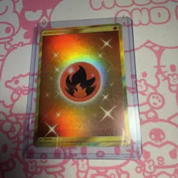 Fire Energy Burning Shadows Holo Card 167/147 Secret Rare NM/MINT Pokemon TCG - Image 1