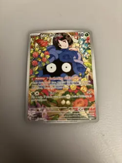 Pokemon TCG Erika’s Tangela Ascended 218/217 Full Art NM Trainer Card - Image 1