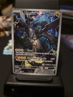 Pokemon Center N's Zekrom 031 Black Star Promo Card I PC STAMPED I Sealed - Image 1