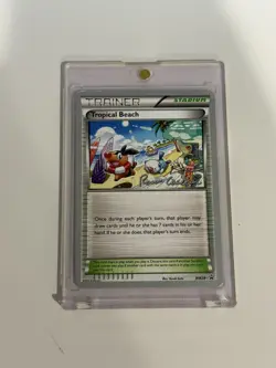 Tropical Beach BW28 Ross Cawthorn Pokemon World Championships Card 2011 - Image 1