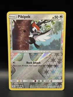 Pikipek 106/149 (Reverse Holo & Regular) - Pokemon Sun & Moon Base Card - NM - Image 2