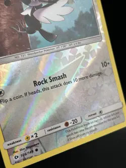 Pikipek 106/149 (Reverse Holo & Regular) - Pokemon Sun & Moon Base Card - NM - Image 3