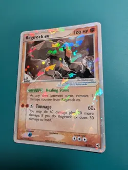 Pokemon Card 2004 EX Hidden Legends Ultra Rare Regirock 98/101 - Image 2